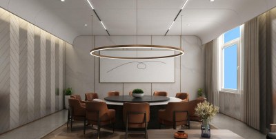 现代酒店餐饮3D模型下载